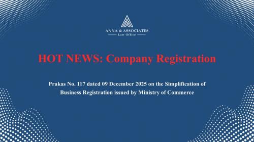 HOT NEWS: COMPANY REGISTRATION - EN
